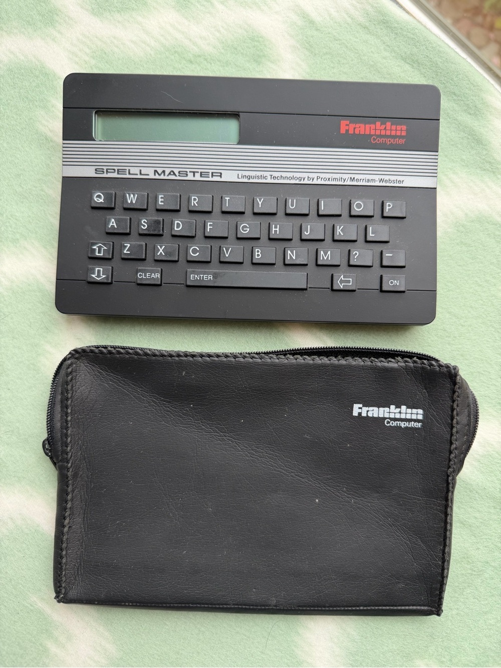 1980s vintage Franklin Spell Master Electronic Spell Checker SA103 - Black